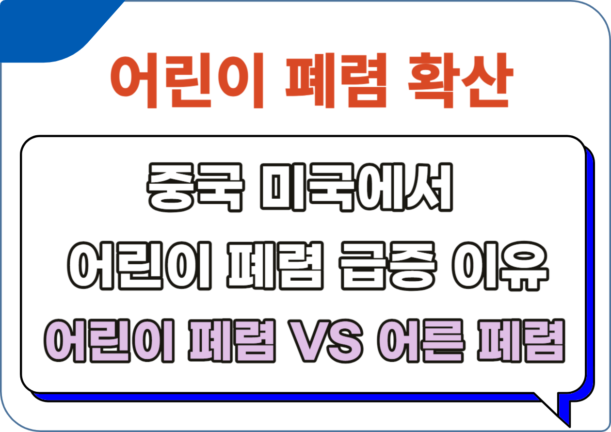 어린이 폐렴 확산이 심각성을 띄고 있어요. 최근 중국과 미국에서 어린이 폐렴 사례가 급증하고 있다고 합니다. 이 글에서는 폐렴의 기본적인 정보부터 최신 연구 결과까지 확인하시고 어린이 페렴과 어른 폐렴 차이점까지 확인해보세요!
