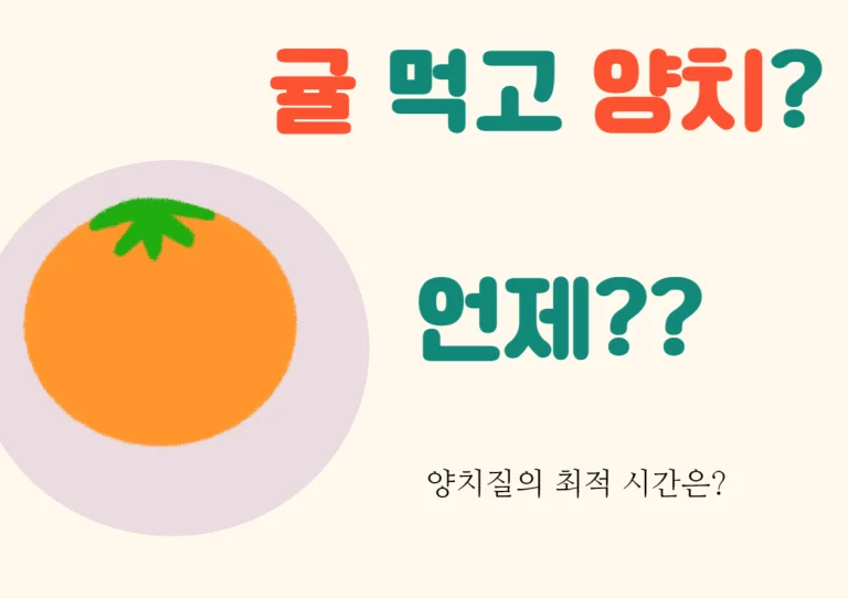 귤먹고 양치 언제 가능할까? 상큼한 귤을 맛나게 먹고, 바로 칫솔을 들고 양치 준비를 하시나요? 잠깐만요! 치아 건강을 위해 꼭 알아야 할 귤 후 양치질의 숨겨진 진실에 대해 알려드립니다. 참고하시기 바래요~