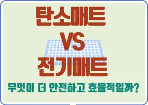 탄소매트 vs 전기매트 무엇이 더 안전하고 효율적일까? 탄소매트와 전기매트는 널리 사용되는 두 가지 유형으로, 각기 다른 장점과 단점을 가지고 있습니다. 이 글에서는 두 제품의 차이점과 장단점, 안전성과 효율성 측면에서의 비교를 통해 여러분이 어떤 제품을 선택해야 할지 도움을 드리고자 합니다.